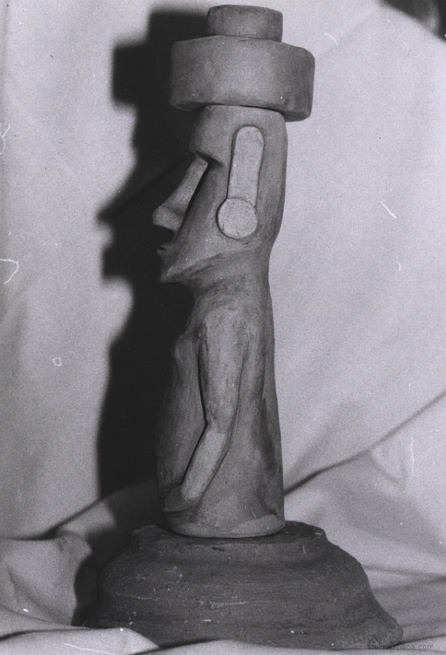 clay moai 01