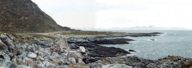 Andoya coast in Andenes